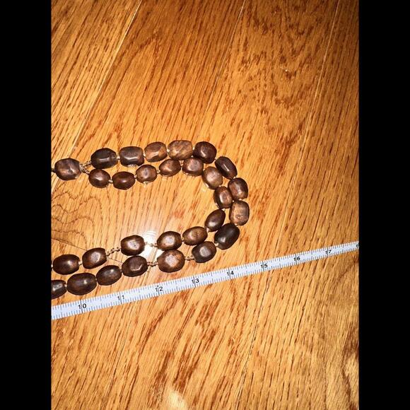 Dark Brown Giant Wooden Rosary - Picture 7 of 7